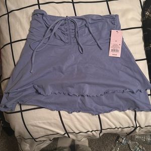 purple skirt size s